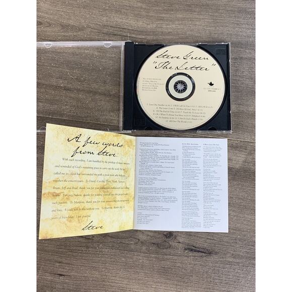 The Letter by Steve Green (Gospel) (CD, Feb-1996, Sparrow Records) - Picture 5 of 9
